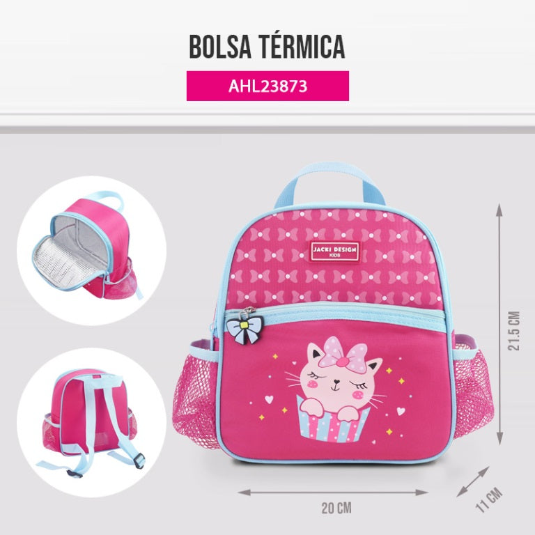 Lancheira Térmica Infantil 4750ml Jacki Design- Pimpolho